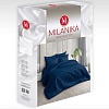 Постельное белье Миланика Индиго 1.5сп (поплин г/к)