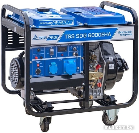 Дизельный генератор ТСС SDG 6000EHA