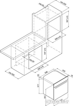 Духовой шкаф Graude BM 60.0 E