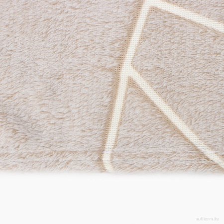 Плед Casa Conforte Stella Ice Shards 200x220 6154952 (бежевый)