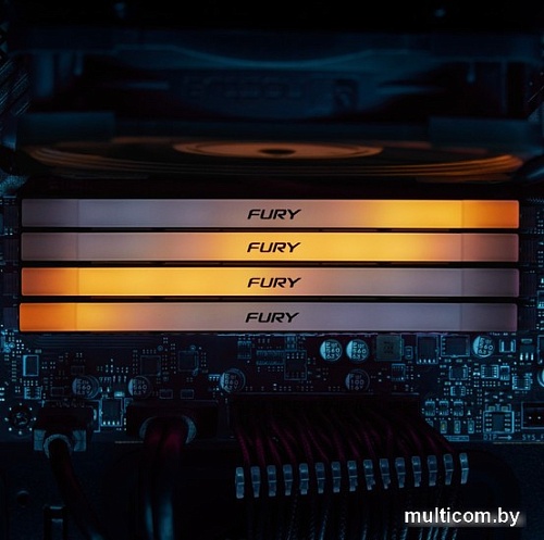 Оперативная память Kingston FURY Renegade RGB 2x8ГБ DDR4 3600МГц KF436C16RB2AK2/16