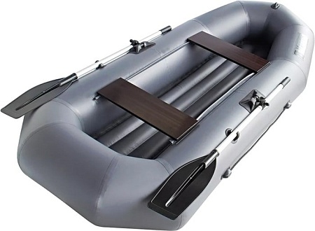 Гребная лодка Муссон R-260 НД (серый)
