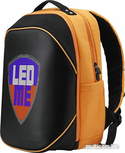 Рюкзак Prestigio LEDme Max (черный/оранжевый)