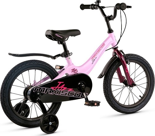 Детский велосипед Maxiscoo Jazz Стандарт Плюс 16 2025 MSC-J1643 (лавандовый матовый)