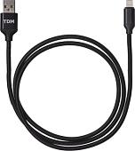 Кабель TDM Electric USB Type-A - Lightning SQ1810-0309 (1 м, черный)