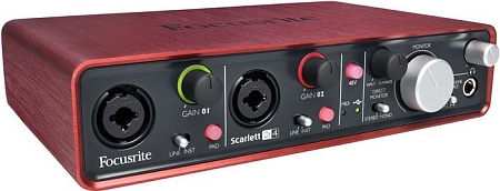 Аудиоинтерфейс Focusrite Scarlett 2i4