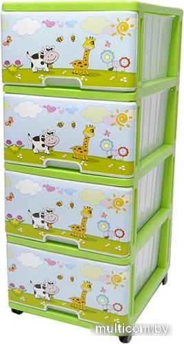 Комод Dunya На лужайке 040310 (зеленый)
