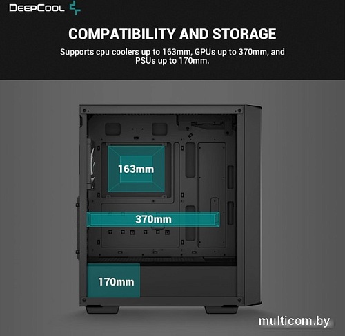 Корпус DeepCool CC560 V2 ARGB R-CC560-BKTAA4-G-2