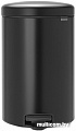 Brabantia Pedal Bin NewIcon 20 л (черный матовый)