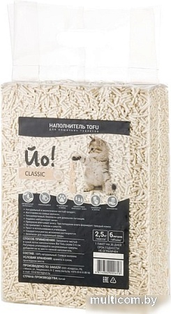 Наполнитель ЙО! Tofu Классик 6 л