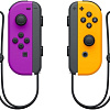 Геймпад Nintendo Joy-Con (неоновый фиолетовый/неоновый оранжевый)