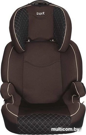 Детское автокресло Siger Вега Fix (коричневый)
