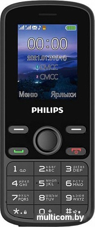 Мобильный телефон Philips Xenium E111 (черный)