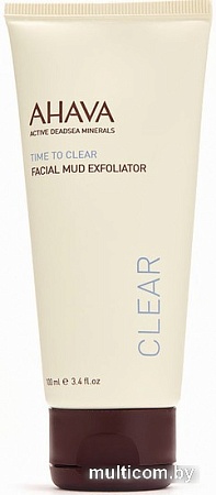 Ahava Пилинг для лица Time To Clear Грязевый (100 мл)