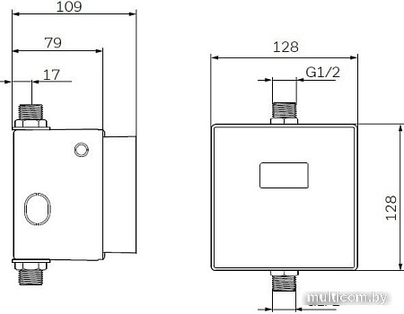 Панель смыва AM.PM Spirit 2.0 CUSEF7006