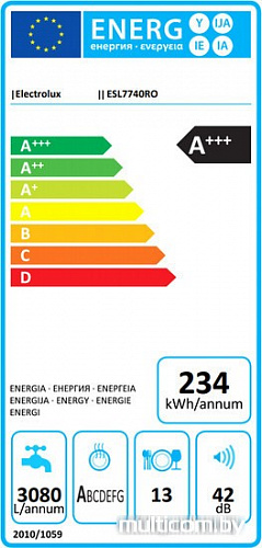 Посудомоечная машина Electrolux ESL7740RO
