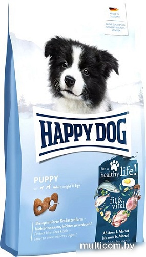 Сухой корм для собак Happy Dog Puppy fit & vital 4 кг