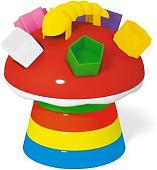 Развивающая игрушка Stellar Логическая пирамидка Гриб 01336