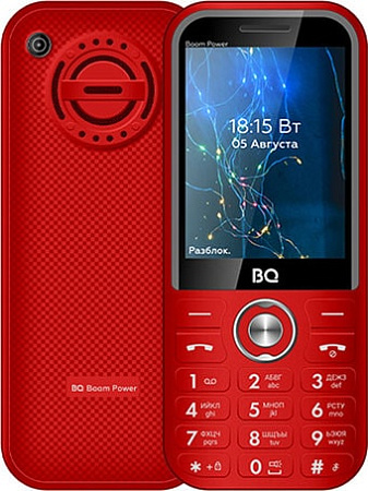 Мобильный телефон BQ-Mobile BQ-2826 Boom Power (красный)