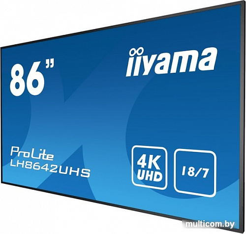 Интерактивная панель Iiyama LH8642UHS-B1