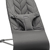 Шезлонг BabyBjorn Bliss Cotton Petal Quilt (антрацит)