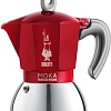 Гейзерная кофеварка Bialetti New moka induction (6 порций, красный)