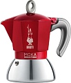 Гейзерная кофеварка Bialetti New moka induction (6 порций, красный)