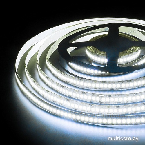 Светодиодная лента Elektrostandard 12V 16W 240Led 2835 IP65 холодный белый a052989