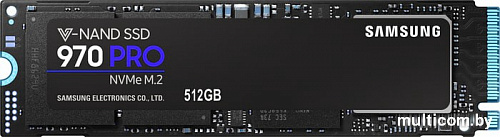 SSD Samsung 970 PRO 512GB MZ-V7P512BW