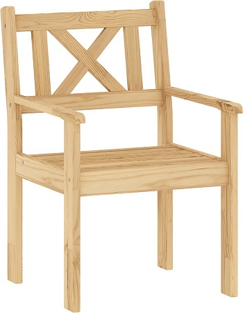 Кресло Sundays Ф-183.02 590x90x640 (мед)