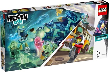 Конструктор LEGO Hidden Side 70423 Автобус охотников за паранорм. явлениями 3000