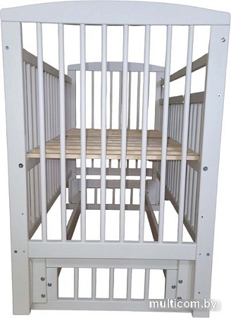 Классическая детская кроватка Ясеньлес Mila 05.1 (белый)