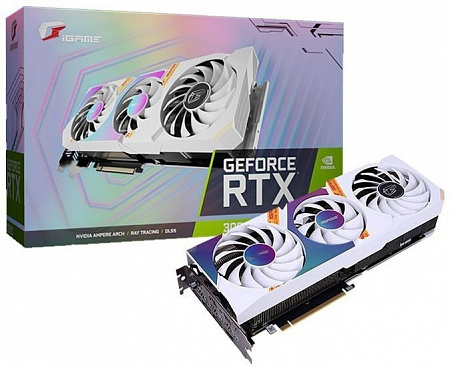 Видеокарта Colorful iGame GeForce RTX 3060 Ultra W OC 12G L-V