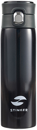 Термокружка Stinger HD-420-83BLK 420мл (черный)