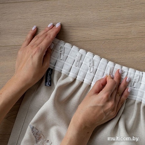 Комплект штор Pasionaria Мэри 290x250 (2 шт, кремовый)