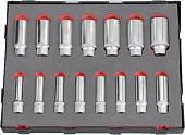 Набор торцевых головок Force K41513 (15 предметов)