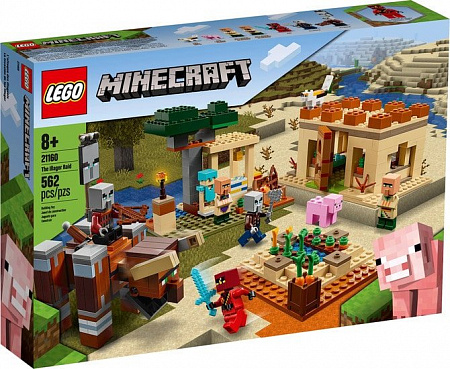 Конструктор LEGO Minecraft 21160 Патруль разбойников