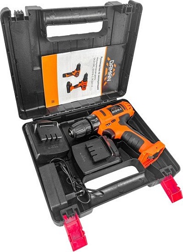 Дрель-шуруповерт Brait DCD16-2 DAMAN (с 2-мя АКБ, кейс)