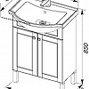 Умывальник Aquanet Аква 60 183022