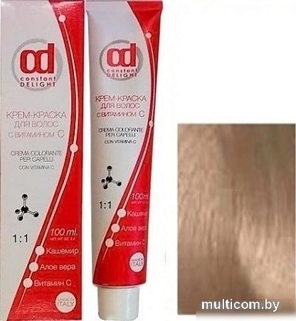 Крем-краска для волос Constant Delight Crema Colorante с витамином С 9/16 (блондин сандре шоколадный)