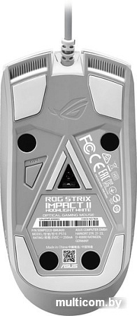 Игровая мышь ASUS ROG Strix Impact II Moonlight White