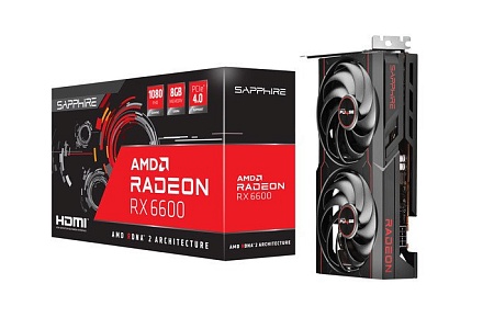 Видеокарта Sapphire Pulse Radeon RX 6600 8GB GDDR6 11310-05-20G