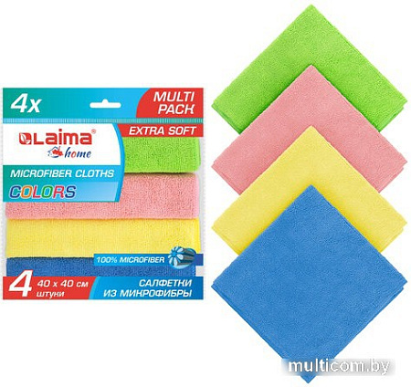 Протирочная бумага Laima Multi Pack Pro Colour 40 607793 (4 шт)