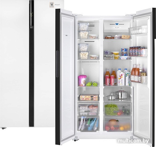 Холодильник side by side Weissgauff WSBS 600 WG NoFrost Inverter