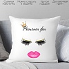 Декоративная подушка Print Style Ресничная фея 40х40new13