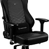 Кресло Noblechairs Hero PU (черный/белый)