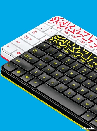 Офисный набор Logitech MK240 Nano 920-008198 (черный)