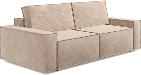 Диван Сонум Loft (микровелюр кремовый)