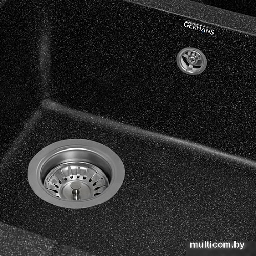 Кухонная мойка Gerhans E10 (черный)