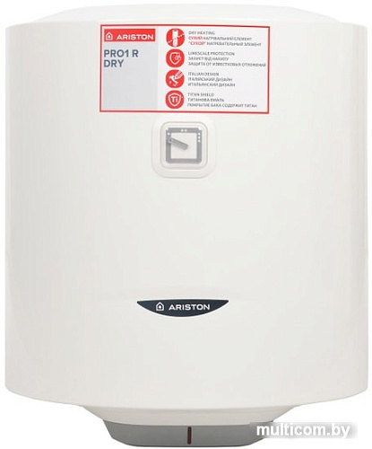 Накопительный электрический водонагреватель Ariston PRO1 R 50 V 1,5K PL DRY